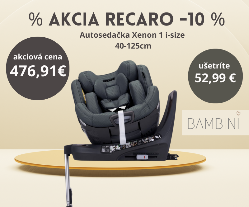 a akcia aurosedacka recaro xenon 1 i-size